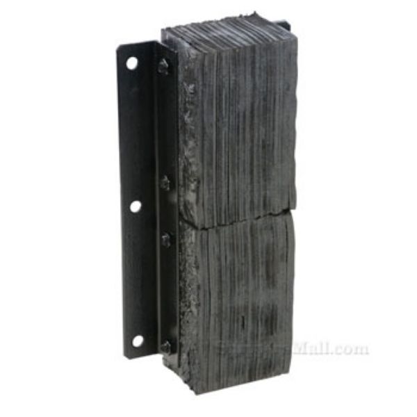 Vertical Dock Bumper made from used truck tires, Size: 24H X 11W X 6H