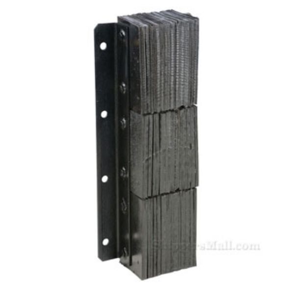 Vertical Dock Bumper made from used truck tires, Size: 30H X 11W X 6H
