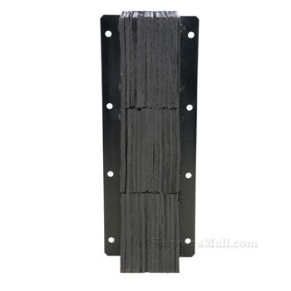 Vertical Dock Bumper made from used truck tires, Size: 36H X 11W X 6H