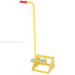 Steel wheel chock with handle ergonomic so not bend over and remove the chock 2