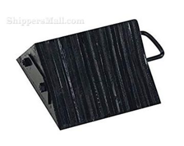 Rubber Tire Chock Block with ergonomic w/o the handle Rubber wheel chocks made from used tires without the handle