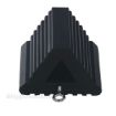 Rubber wheel chocks for semi truck trailers OSHA approved SKU EX-11 2