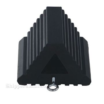 Semi trailer wheel chocks large selection OSHA approved. Part EX-11 Rubber wheel chocks for semi truck trailers OSHA approved SKU EX-11 2
