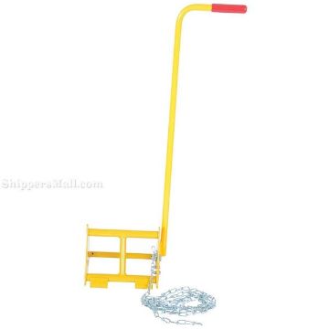 Fabricated Steel wheel chock ergo with handle 3 Fabricated Steel Trailer Chock with Ergonomically designed handle 4