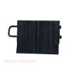 Rubber wheel chocks for semi truck trailers OSHA approved SKU LWC-15 3