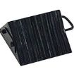 Laminated Rubber wheel chock with grip handle