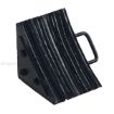 8" Rubber wheel chocks for semi truck trailers OSHA approved SKU LWC-15