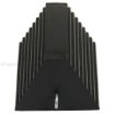 Rubber wheel chocks for semi truck trailers OSHA approved SKU RWC-8