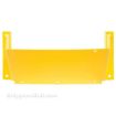 Wall mounted wheel chock holder
