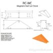 Magnetic Rail Car wheel chock DRW