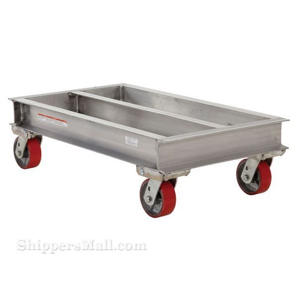 Aluminum Channel Dolly 2000 Lb. capacity 21w X 36L Part #: ACP-2136-20