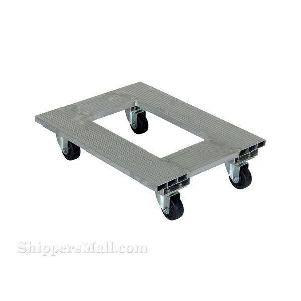 Aluminum Channel Dolly 900 Lb. capacity 18w X 24L Part #: ACP-1824-9