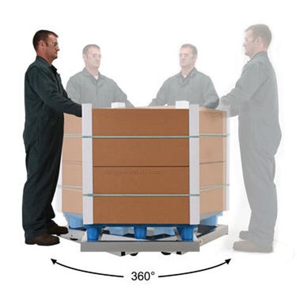 Picture of Aluminum Pallet Dolly Tilt 8k 36 X 36 Model: DOL-3636-10T