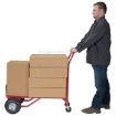 Convertable dolly from 2 wheel into 4 wheel dolly. Vestil Part: DSHT-500-PN