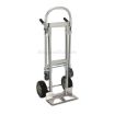 Convertable dolly from 2 wheel into 4 wheel dolly.