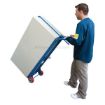 The file cabinet dolly is built especially keeping moving file cabinets in mind. Has a top bar to hold file cabinet in place. Vestil #: FCHT-34