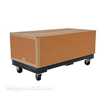 Vinyl covered wood dolly. Weight capacity: 900 lb.  Vinyl covered wood dolly. Weight capacity: 900 lb.
