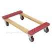 Dolly with rubber covered ends. Weight capacity: 1200 lb. Part #: HDOR-1830-12