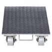 Aluminum Plate Dolly with Stl Wheels & Handle 16x27" Part #: PDA-1627-C-S-H