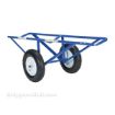 Carpet dolly 4 wheel dolly with foam filled wheels. 