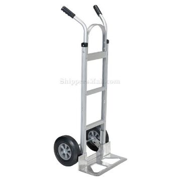 Box dolly movers dollies, choose from solid or pneumatic (air filled) wheels, steel or aluminum. Part # DHHT-500A-ANP-HR Box dolly with two handles, choose from solid or pneumatic (air filled) wheels, steel or aluminum. Part # DHHT-500A-ANP-HR