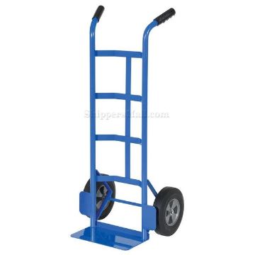 Show details for Steel Dual Handle Hand Truck H.R. Wheels Picture of Steel Dual Handle Hand Truck H.R. Wheels