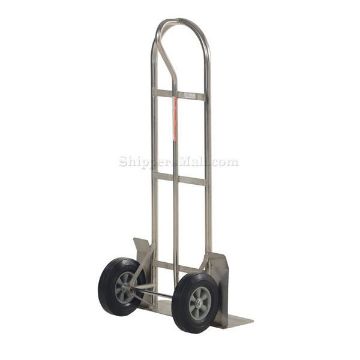 Show details for Ss P Handle Truck 600 Lb Hard Rubber Picture of Ss P Handle Truck 600 Lb Hard Rubber