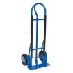 Heavy duty Steel P-Handle Truck 600 lb. capacity with Pneumatic wheels,Vestil Part #: SPHT-500S-HD