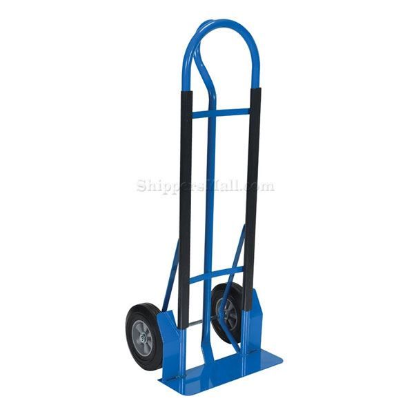 Heavy duty P-Handle Truck 600 lb. capacity Hard Rubber,Vestil Part #: SPHT-500S-HD-HR