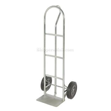 Show details for Steel P-Handle Truck 500 Lb Hard Rubber Picture of Steel P-Handle Truck 500 Lb Hard Rubber
