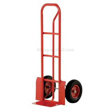 Show details for Steel P-Handle Truck 600 Lb Pneumatic Picture of Steel P-Handle Truck 600 Lb Pneumatic