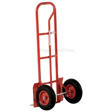 Show details for Steel P-Handle Truck 600 Lb Pneumatic Picture of Steel P-Handle Truck 600 Lb Pneumatic