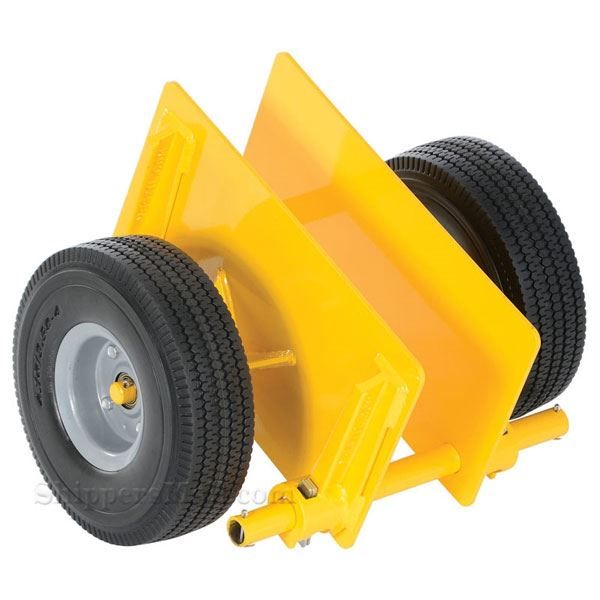 Adjustable panel dolly for moving doors, glass or large flat objects. Vestil Part # PLDL-ADJ-10FF