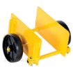 Adjustable panel dolly for moving doors, glass or large flat objects. Vestil Part #PLDL-ADJ-8GFN
