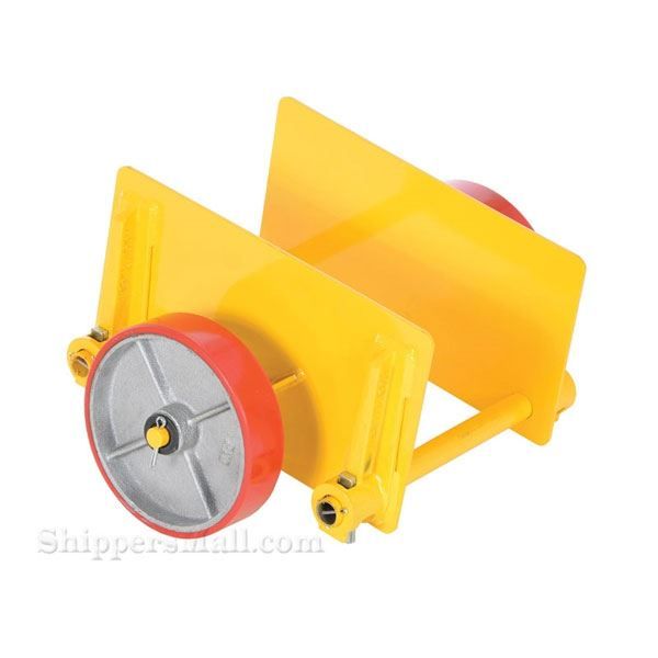 Adjustable panel dolly for moving doors, glass or large flat objects. Vestil Part #PLDL-ADJ-8PS