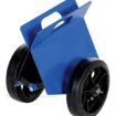 Heavy-duty plate/slab dolly with auto-clamp feature for moving flat objects. - PLDL-HD-4-8MR