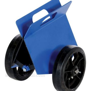 Heavy-duty plate/slab dolly with auto-clamp feature for moving flat objects. Heavy-duty plate/slab dolly with auto-clamp feature for moving flat objects. - PLDL-HD-4-8MR