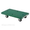 Plastic washable dolly with pull rope is great for the food service industry. One piece molded polyethylene dollies are lightweight and easy to clean. Will not rot, warp, dent, or splinter like wood dollies. Vestil Part #: POS-1830