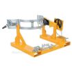 Drum carrier/rotator fork truck extension.  DCR-205-15