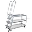 Stock picker carts for industrial use Heavy duty 500 lb capacity. Vestil Part SPA-HD-2252