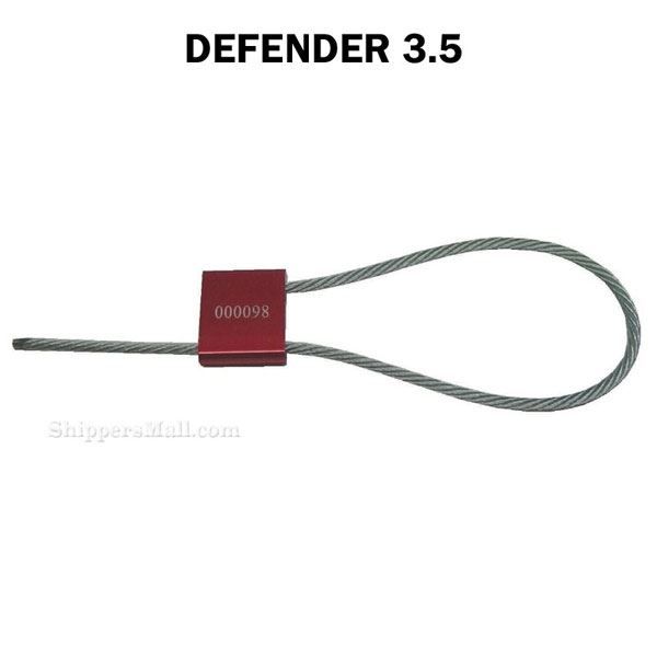 Defender security seals are C-TPAT Compliant used for freight containers, railroad cars intermodal containers. truck doors where high security is needed