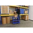 Stock Picker cart with 3 shelves, size 22 X 36 with molded rubber casters. , part #: SPS3-2236 illustration