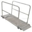 Walk Ramps With Snow/Ice Grip & Hand Rails - 28" Wide Overlap StyleVestil Model number: AWR-G-28-HR-GRP
