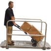 Walk Ramps With Snow/Ice Grip & Hand Rails - 28" Wide Overlap Style illustration