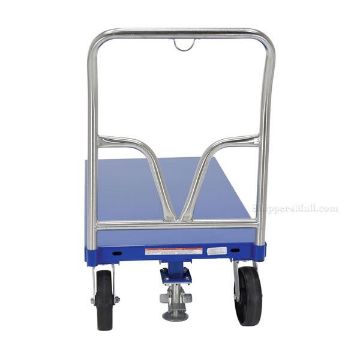 Steel Platform Truck 3600 lb. Capacity 24 X 48 with 8"x2" Glass Filled Nylon casters. Front Part #: SPT-2448 Steel Platform Truck 3600 lb. Capacity 24 X 48 with 8"x2" Glass Filled Nylon casters. Front Vestil Part #: SPT-2448