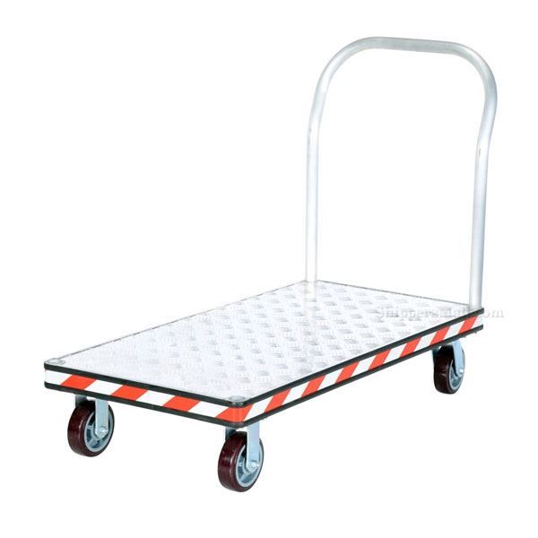 Heavy Duty Aluminum Treadplate Platform Truck Measures 24X48 Part #: ATP-C-2448