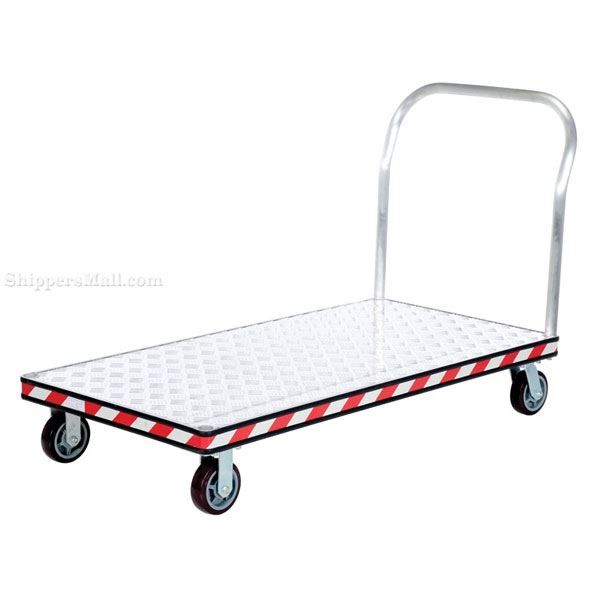 Heavy Duty Aluminum Treadplate Platform Truck Measures 30X60 Part #: ATP-C-3060