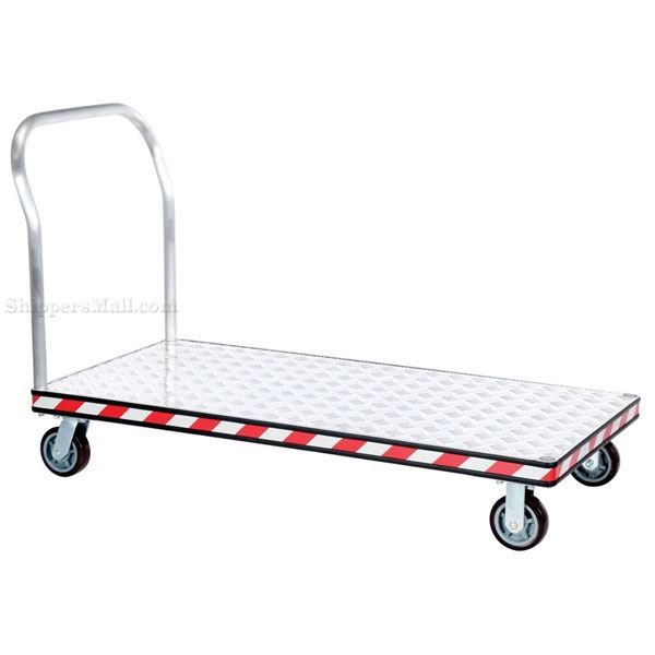 Heavy Duty Aluminum Treadplate Platform Truck 36X72 Part #: ATP-C-3672