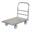 Stainless Steel Platform Truck with poly on poly casters 24X36 Part #: SSPT-2436