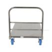 Stainless Steel Platform Truck with poly on poly casters. 30X48 b
